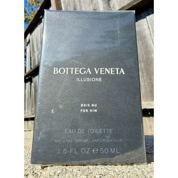 Bottega Veneta Illusione Bois Nu For Him Eau De Toilette 1.6 oz 50ml Tester - Picture 3 of 3